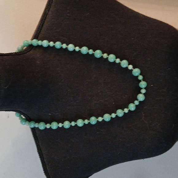 Rope Length Vintage Chinese Crumb Bead Necklace 26 inches - Picture 3 of 7